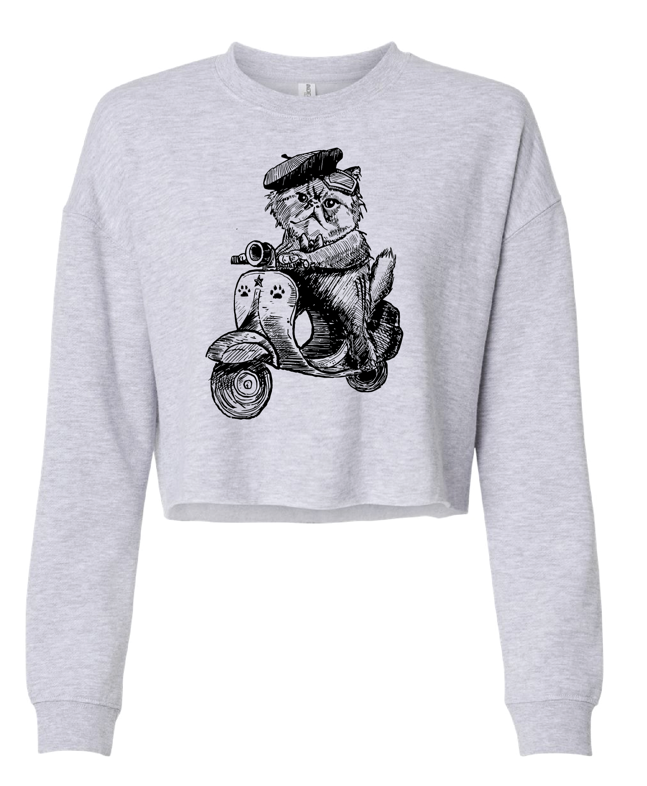 Crop Crewneck Sweatshirt