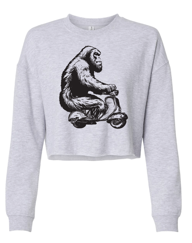 Crop Crewneck Sweatshirt