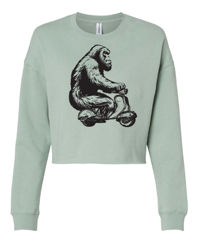 Crop Crewneck Sweatshirt