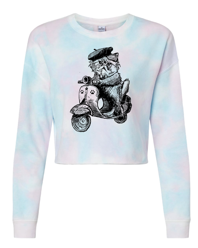 Crop Crewneck Sweatshirt